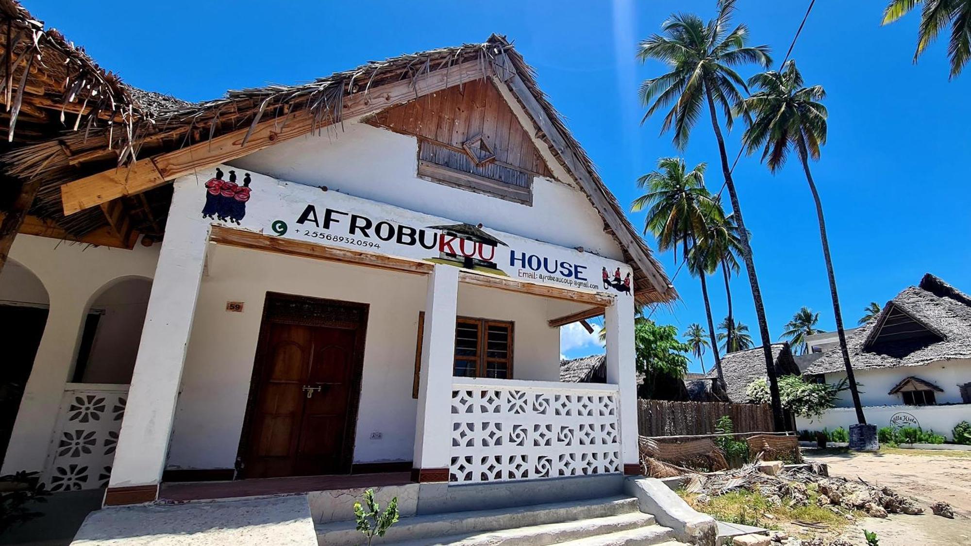 Afrobukuu House Hotel Paje Ngoại thất bức ảnh